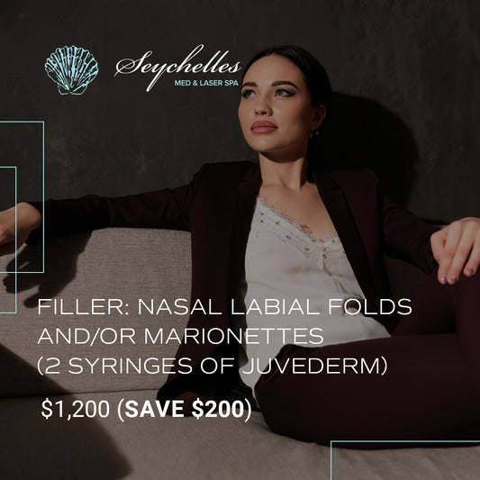 Filler: Nasal Labial Folds and/or Marionettes (2 syringes of Juvederm)