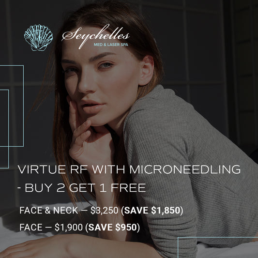 Virtue RF with Microneedling for Face & Neck - Buy 2 Get 1 FREE!